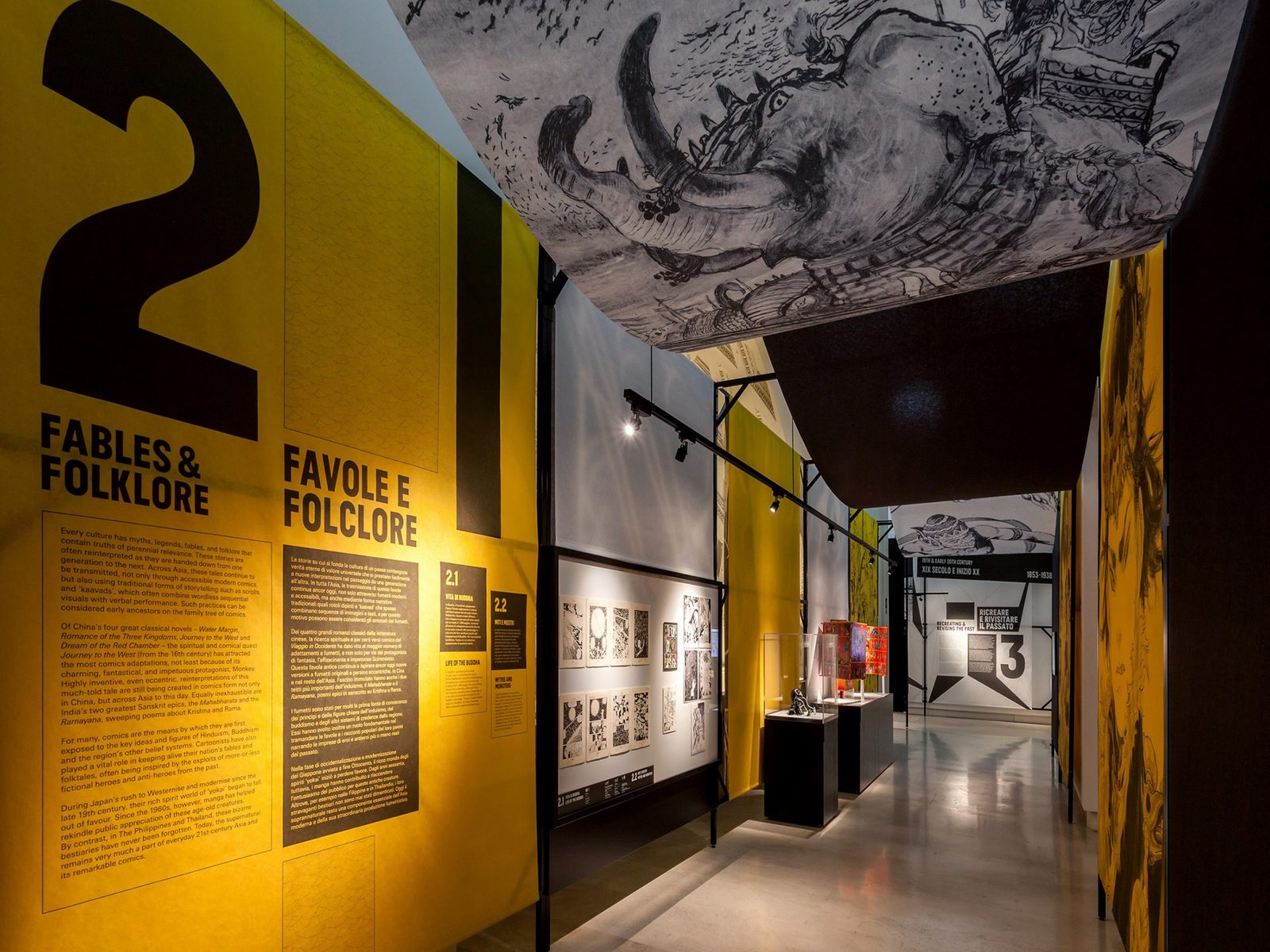 Exhibition Design And Digital Installation For The Barbican’s Mangasia ...